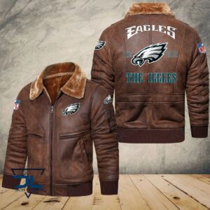 Philadelphia Eagles NFL Style Leather Jacket For Fans