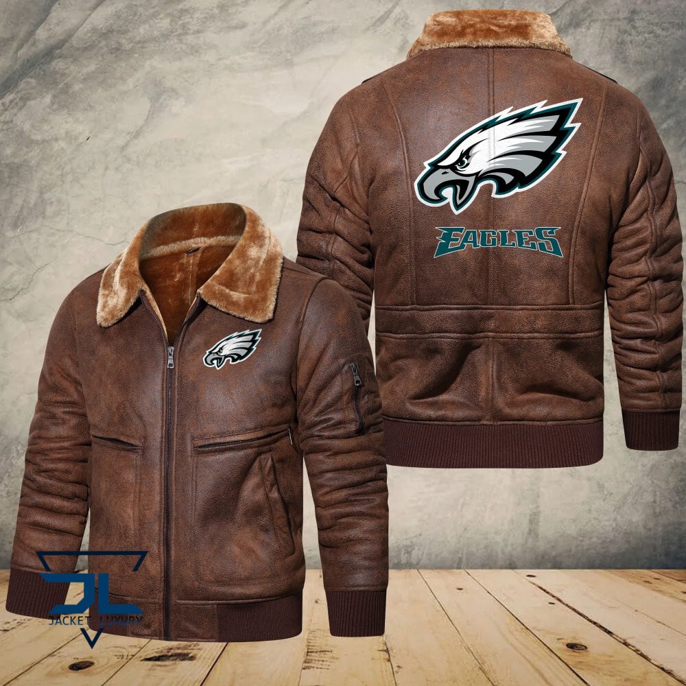 Philadelphia Eagles NFL Style Leather Jacket For Fans