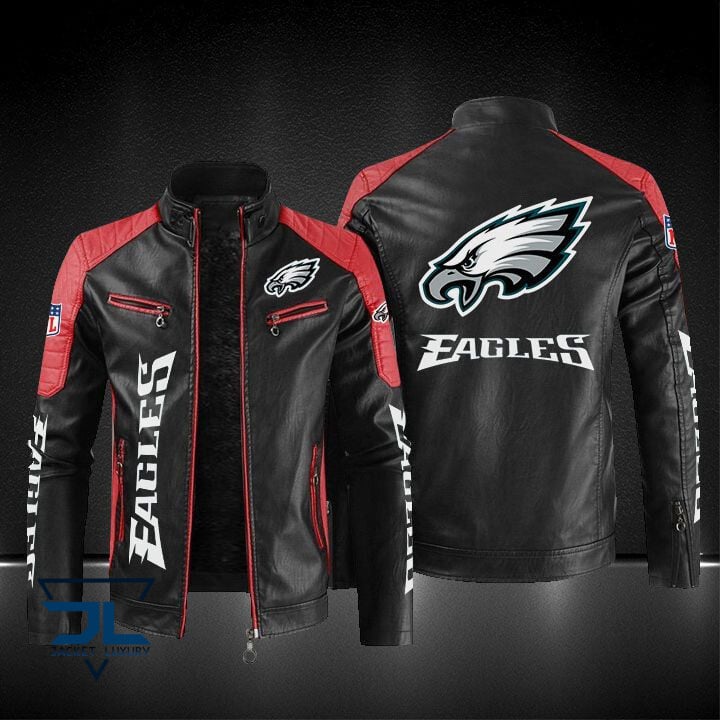 Philadelphia Eagles NFL Style Leather Jacket For Fans