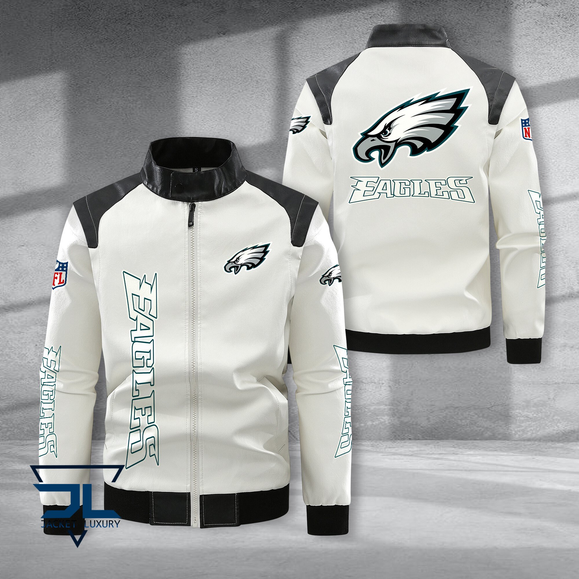 Philadelphia Eagles NFL Style Leather Jacket For Fans