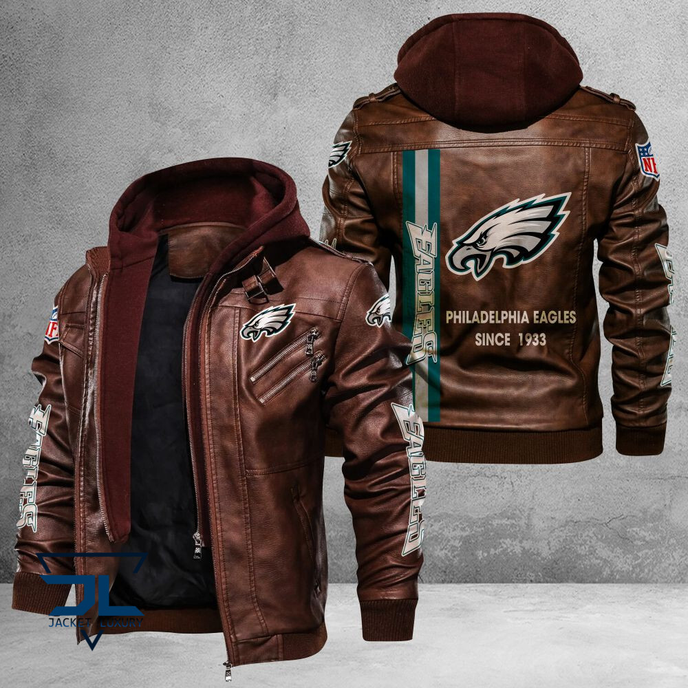 Philadelphia Eagles NFL Style Leather Jacket For Fans
