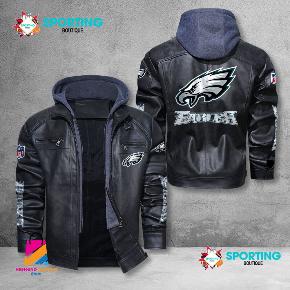 Philadelphia Eagles NFL Style Leather Jacket For Fans