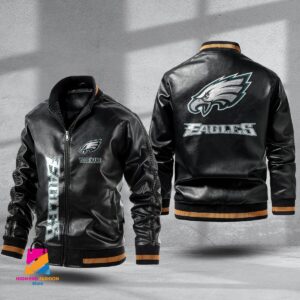 Philadelphia Eagles NFL Style Leather Jacket For Fans