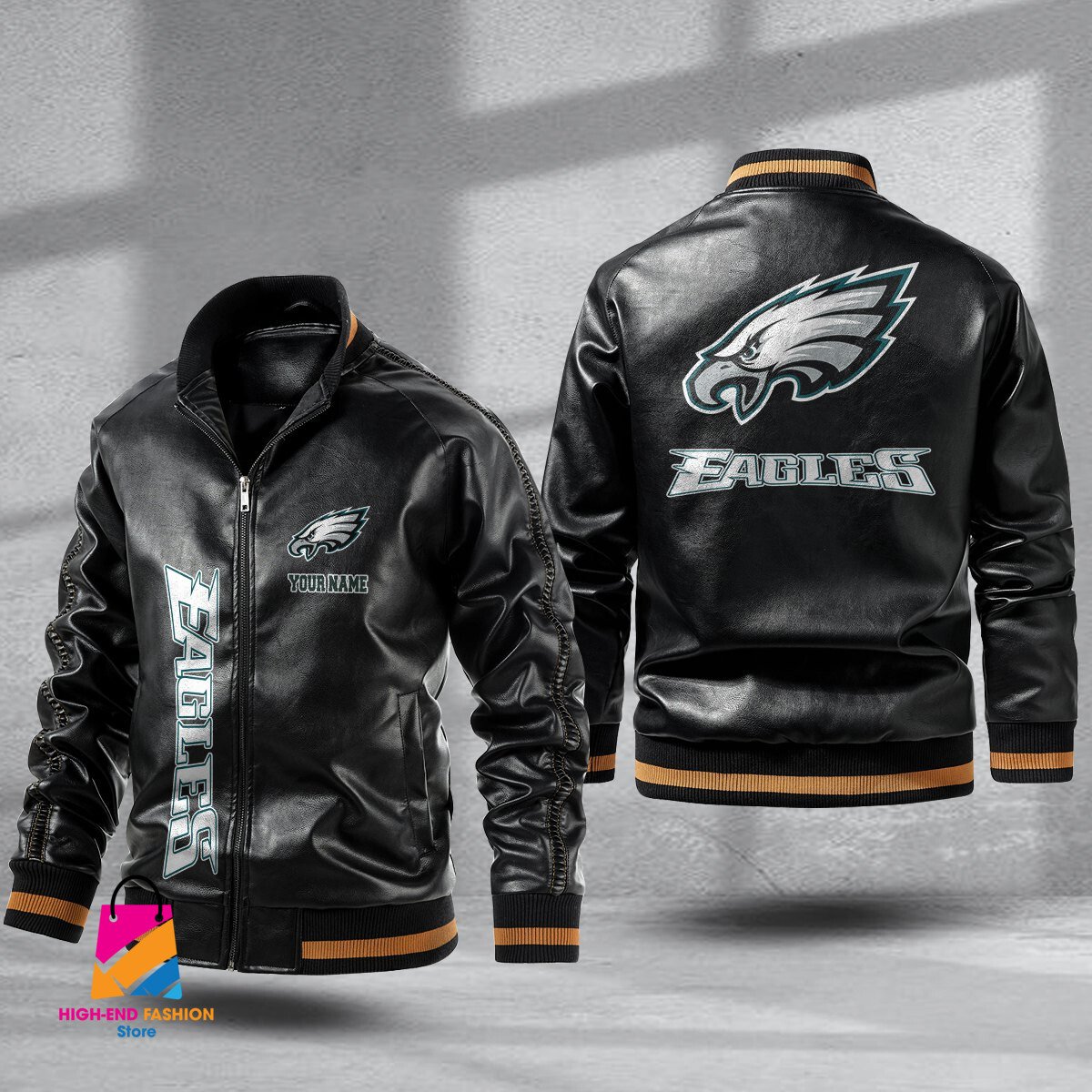 Philadelphia Eagles NFL Style Leather Jacket For Fans