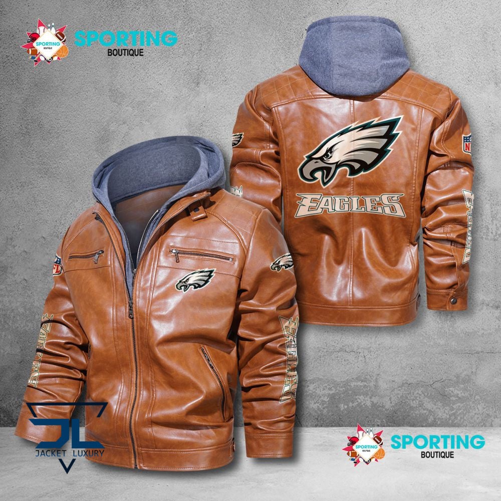 Philadelphia Eagles NFL Style Leather Jacket For Fans