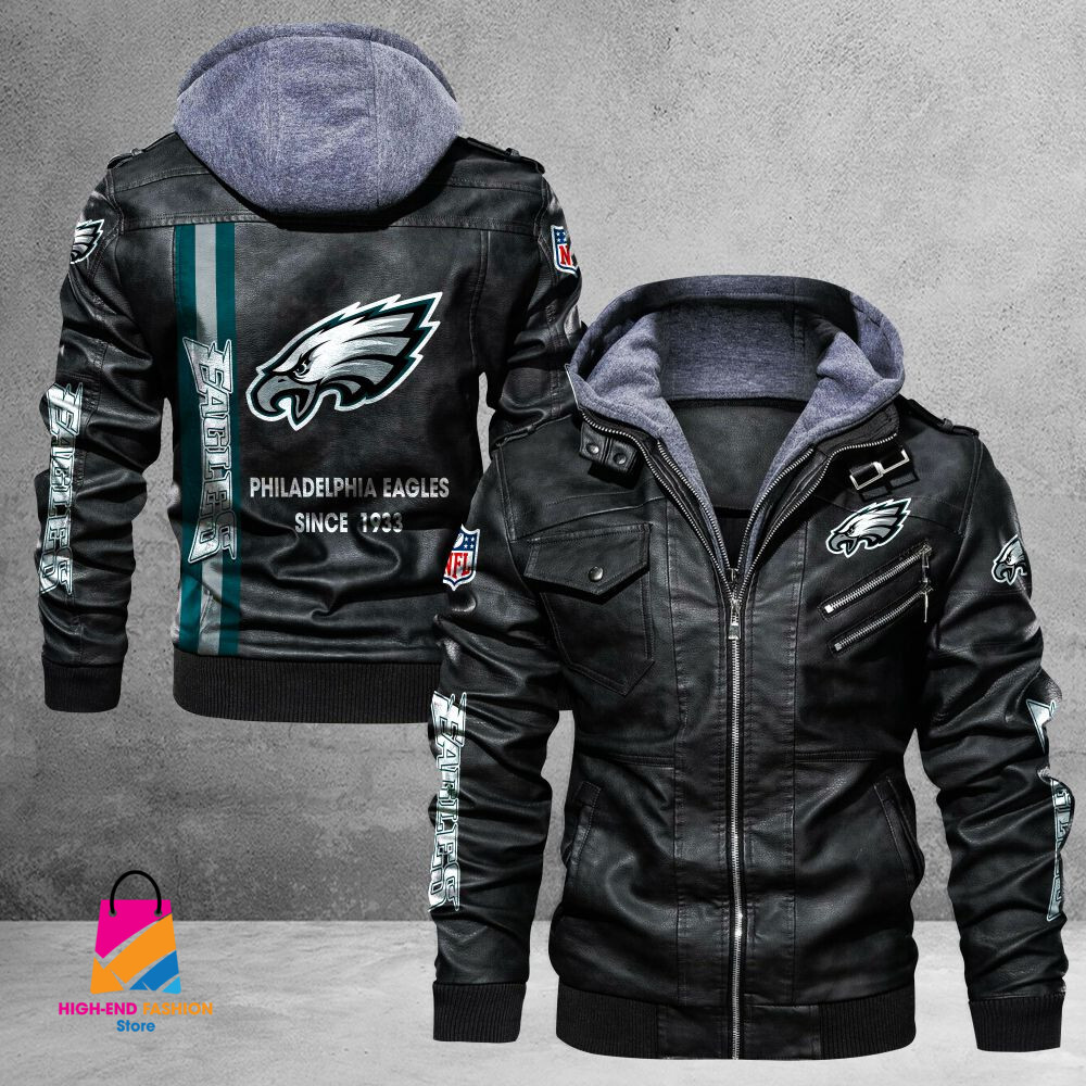 Philadelphia Eagles NFL Style Leather Jacket For Fans