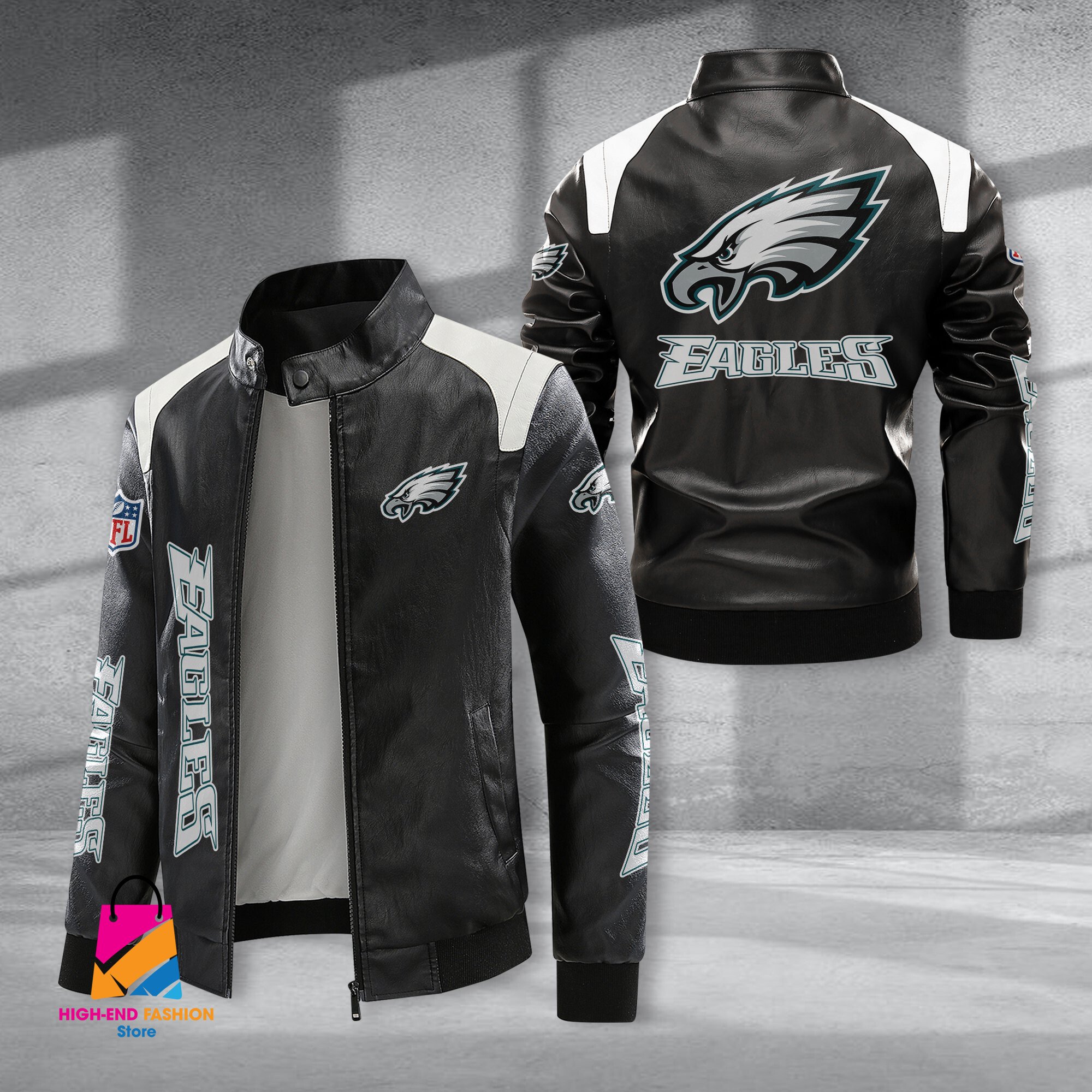 Philadelphia Eagles NFL Style Leather Jacket For Fans