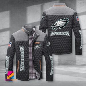 Philadelphia Eagles NFL Style Puffer Jacket For Fans