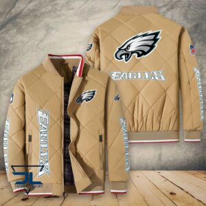 Philadelphia Eagles NFL Style Puffer Jacket For Fans