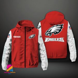 Philadelphia Eagles NFL Style Windbreaker Jacket For Fans