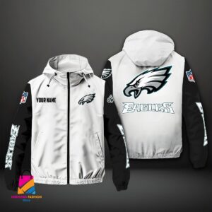 Philadelphia Eagles NFL Style Windbreaker Jacket For Fans