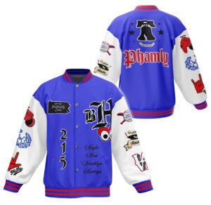 Philadelphia Phillies MLB Style Baseball Jacket For Fans
