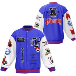 Philadelphia Phillies MLB Style Baseball Jacket For Fans