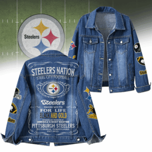 Pittsburgh Steelers NFL Denim Jacket Gift For Fans