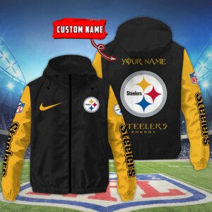 Pittsburgh Steelers NFL Personalized Style Windbreaker Jacket For Fans