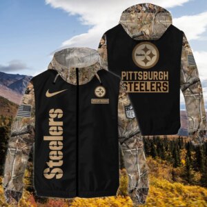 Pittsburgh Steelers NFL Personalized Style Windbreaker Jacket For Fans