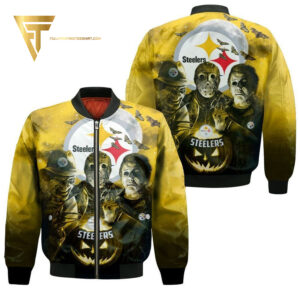Pittsburgh Steelers NFL Style Bomber Jacket For Fans