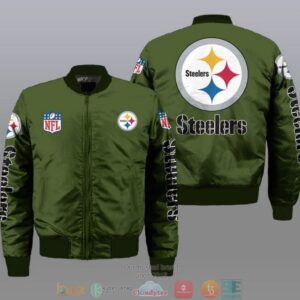 Pittsburgh Steelers NFL Style Bomber Jacket For Fans