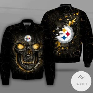 Pittsburgh Steelers NFL Style Bomber Jacket For Fans