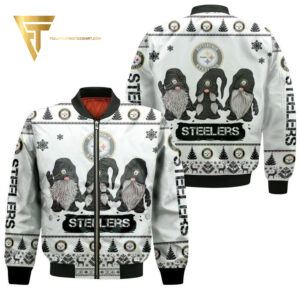 Pittsburgh Steelers NFL Style Bomber Jacket For Fans