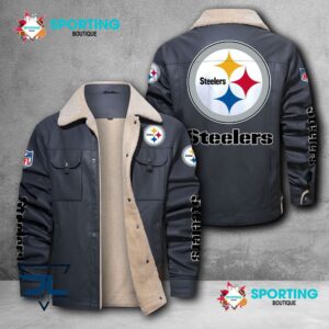 Pittsburgh Steelers NFL Style Leather Jacket For Fans