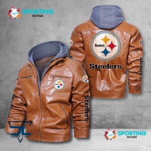 Pittsburgh Steelers NFL Style Leather Jacket For Fans