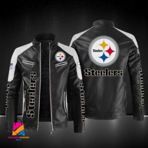 Pittsburgh Steelers NFL Style Leather Jacket For Fans