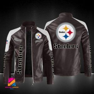 Pittsburgh Steelers NFL Style Leather Jacket For Fans