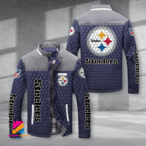 Pittsburgh Steelers NFL Style Puffer Jacket For Fans