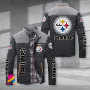 Pittsburgh Steelers NFL Style Puffer Jacket For Fans