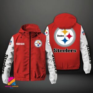 Pittsburgh Steelers NFL Style Windbreaker Jacket For Fans