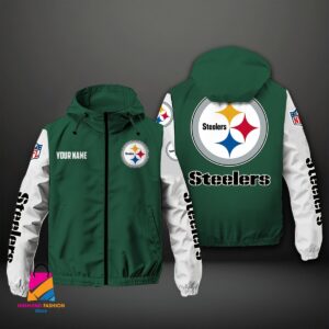 Pittsburgh Steelers NFL Style Windbreaker Jacket For Fans
