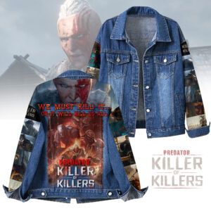 Predator: Killer of Killers Movies Denim Jacket Gift For Fans