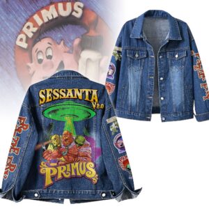 Primus Music Denim Jacket Gift For Fans