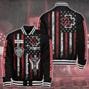 Rammstein Music Style Baseball Jacket For Fans