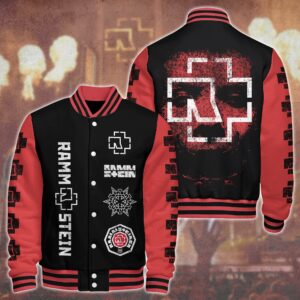 Rammstein Music Style Baseball Jacket For Fans