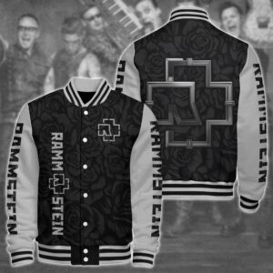 Rammstein Music Style Baseball Jacket For Fans