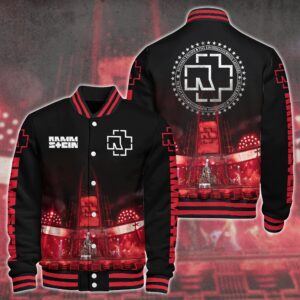 Rammstein Music Style Baseball Jacket For Fans