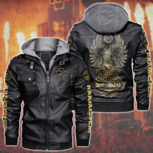 Rammstein Music Style Leather Jacket For Fans