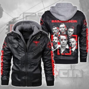 Rammstein Music Style Leather Jacket For Fans