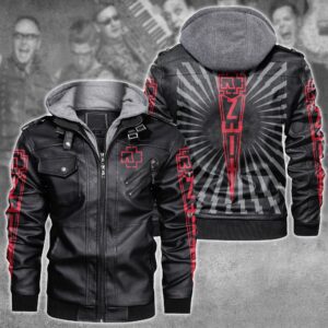 Rammstein Music Style Leather Jacket For Fans