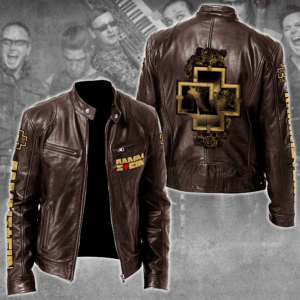 Rammstein Music Style Leather Jacket For Fans