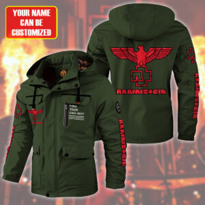 Rammstein Music Style Parka Jacket For Fans