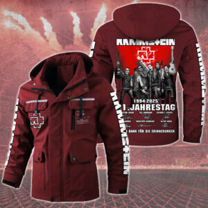 Rammstein Music Style Parka Jacket For Fans