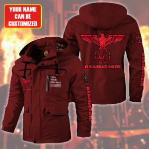 Rammstein Music Style Parka Jacket For Fans