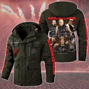 Rammstein Music Style Parka Jacket For Fans