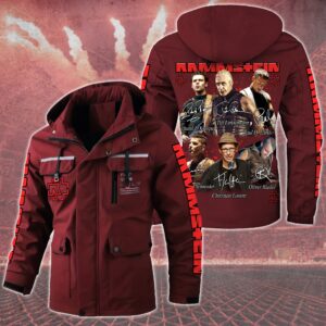 Rammstein Music Style Parka Jacket For Fans