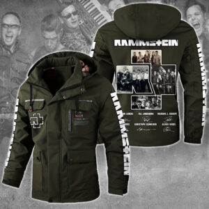 Rammstein Music Style Parka Jacket For Fans