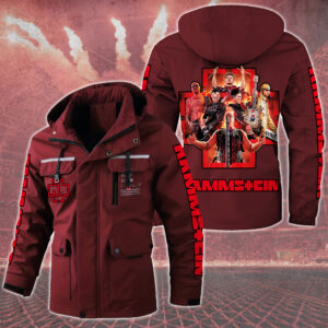 Rammstein Music Style Parka Jacket For Fans