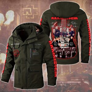 Rammstein Music Style Parka Jacket For Fans
